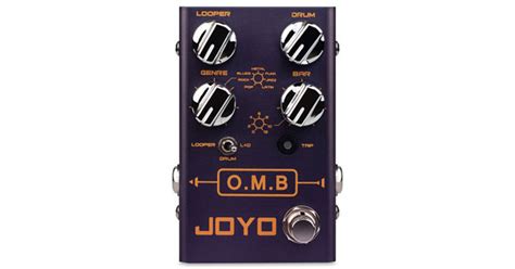 Joyo Audio Introduces The O M B Looper Drum Machine Pedal No Treble