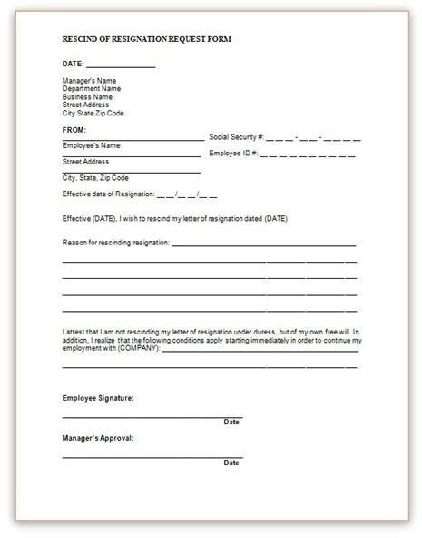 Rescind Job Offer Letter Template Onvacationswall