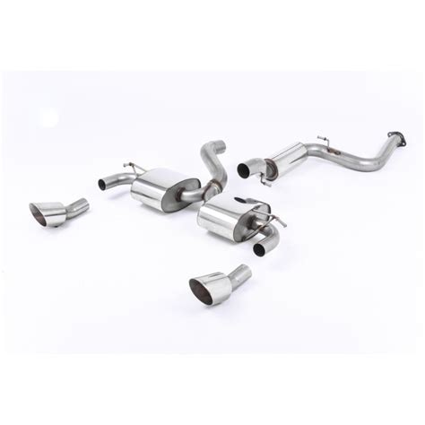 Milltek Exhaust Ford FOCUS MK2 RS 2 5T 305PS Cat Back Exhaust