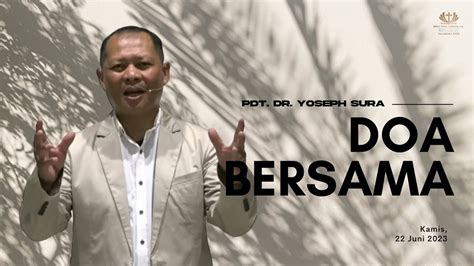 Ibadah Raya Pdt Dr Yoseph Sura Dimampukan Oleh Roh Kudus Bag Ii