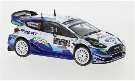 Modellautos Ford Fiesta 1 43 IXO WRC No 3 Rallye WM Rally Monte Carlo