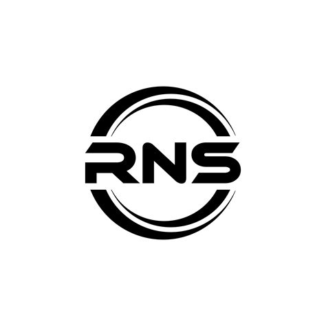 Rns Letter Logo Design In Illustration Vector Logo Calligraphy