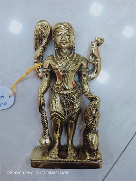 Plain Hindu Brass Kal Bhairav Murti Temple At Rs 1301 In Mumbai Id