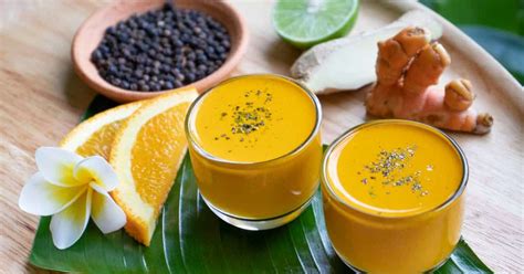 Turmeric Jamu Immune Boosting Health Tonic Recipe Samsung Food