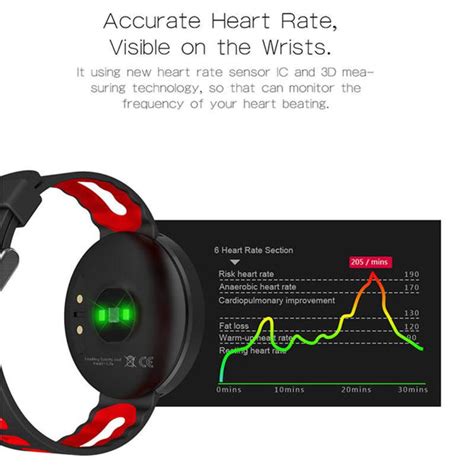 New Bluetooth Heart Rate Smart Wristband with Blood Pressure Monitor F ...