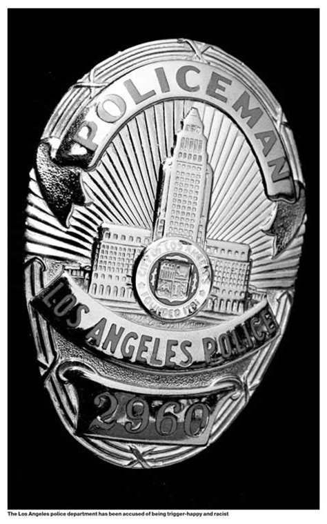 New Blog 1: LAPD Badge