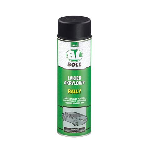 Boll Lakier Akrylowy Rally Ml Czarny Mat Za Z Z