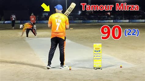 Tamour Mirza Runs Chase In Balls Taimoor Mirza Batting