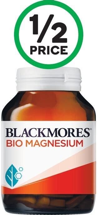 Blackmores Bio Magnesium Muscle Health Tablets Pk Offer At Woolworths