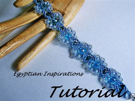 Micro Macrame Tutorial Pattern Beaded Bracelet Pattern