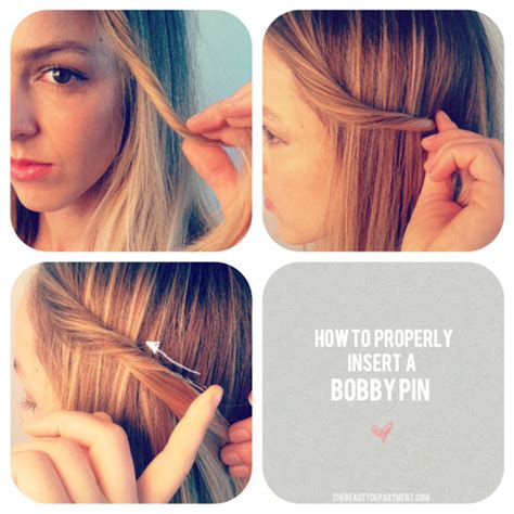 Trends And Sense The Correct Way To Use A Bobby Pin