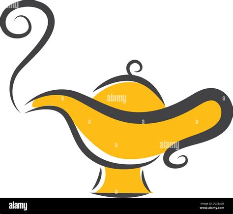 Lamp Of Aladdin Stock Vector Images Alamy