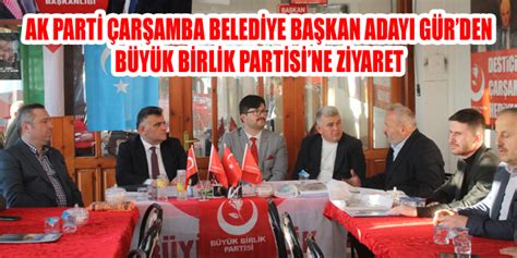 Ak Parti Ar Amba Belediye Ba Kan Aday G Rden B Y K Birlik Partisine