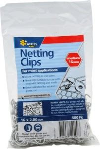 Wire Netting Clips Coldstream Timber Hardware