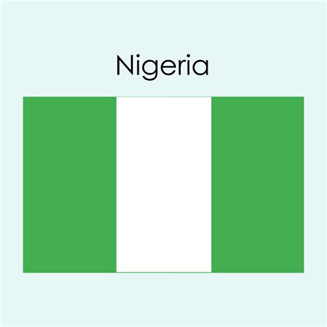 Icono De La Bandera Nacional Nigeria 6543353 Vector En Vecteezy