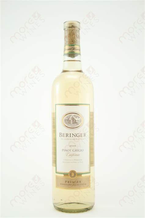 Beringer Napa Valley Pinot Grigio 750ml Morewines