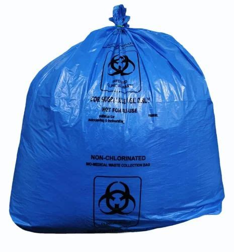 HM HDPE Non Chlorinated Biohazard Garbage Bags 30x37 Inch At Rs 220 Kg