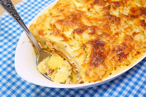 Gratin Dauphinois Au Saumon