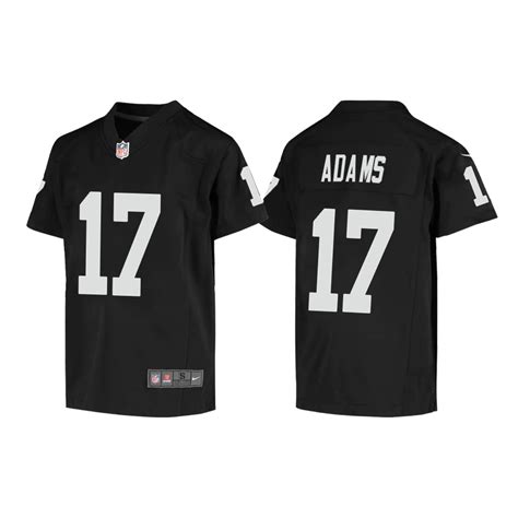 Youth Las Vegas Raiders 17 Davante Adams Nike Black Limited Jersey