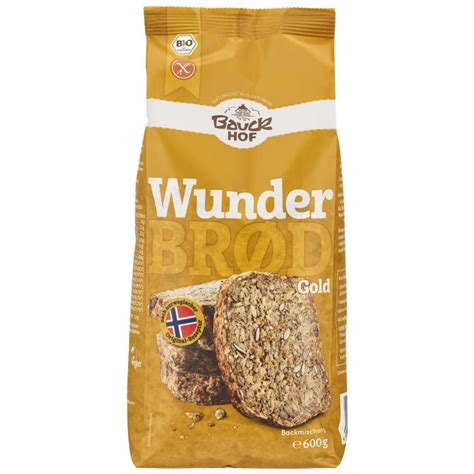 Bauck Hof Wunderbrot Gold Glutenfrei