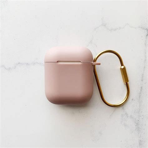 Matte Pink Airpod Case Slim Protective Airpod Case With Etsy