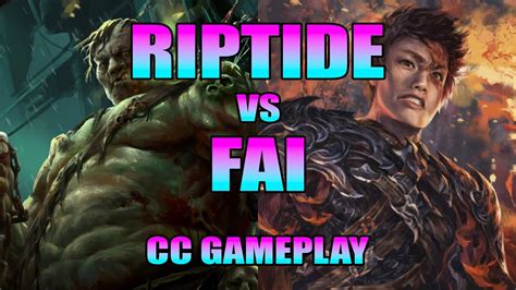 Riptide Vs Fai Classic Constructed Flesh And Blood Tcg Youtube