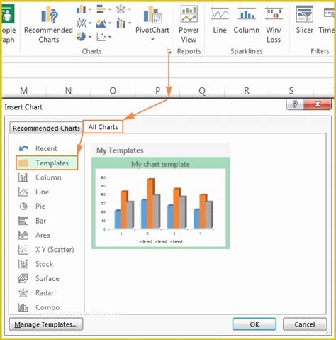 Free Excel Graph Templates Of How To Make A Chart Graph In Excel And Save It As Template