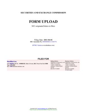 Fillable Online FORM UPLOAD SECDatabase Fax Email Print PdfFiller