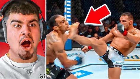 Reacting To The Best Ufc Knockouts Youtube