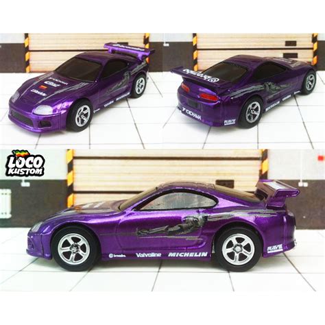 Toyota Supra Customized Hot Wheels Shopee Malaysia