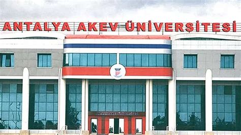 Antalya Akev Niversitesi Retim Yesi Al M I In Ilana Kt