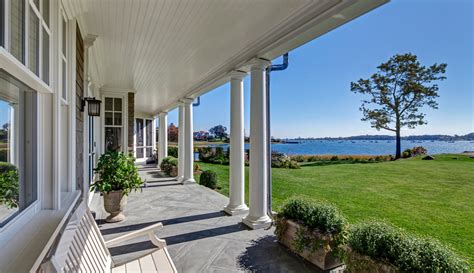 New England Shingle Style Residence Transitional Porch New York