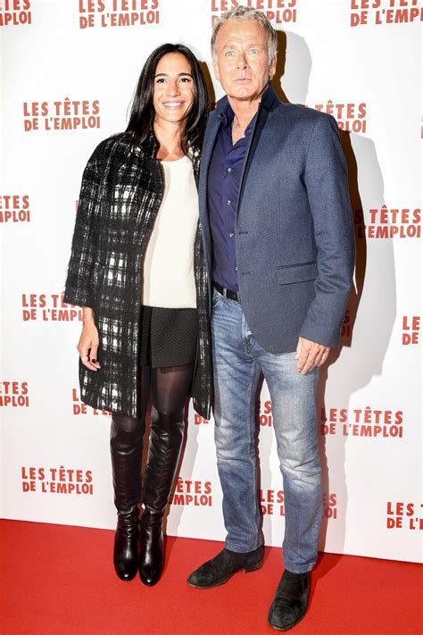 Photo Franck Dubosc et sa femme Danièle Avant première du film Les