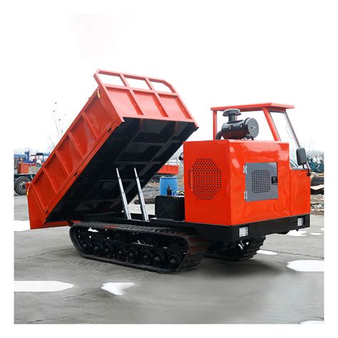 Crawler Truck Manufacturer Self Loading Seat Mounted Mini Dumper Small