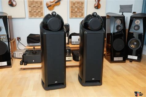 B W Nautilus 802 Speakers In Black Wood Finish Photo 2297848 US