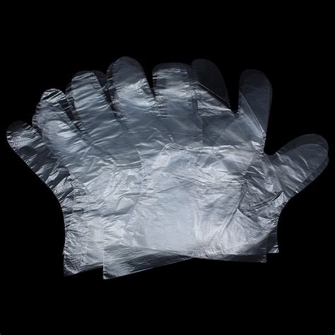 Pcs Clear Disposable Food Gloves Eco Friendly Disposable Plastic