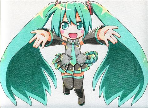 Piaproピアプロイラスト「デフォルメで「初音ミク」！」