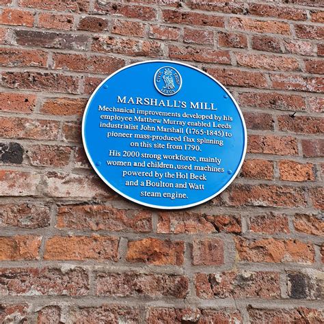 Marshalls Mill Blue Plaque Leeds 2022 Qué Saber Antes De Ir Lo Más Comentado Por La Gente