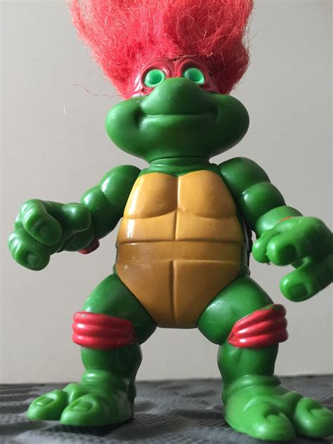 Troll Raph Teenage Mutant Ninja Turtles Trolls Raphael Etsy