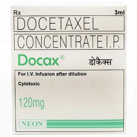 Docetaxel Mg Injection Docax Mg At Best Price In New Delhi