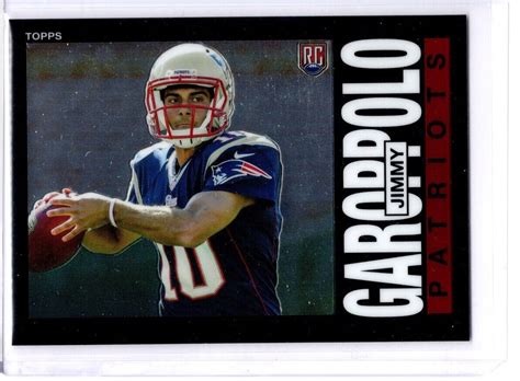 Jimmy Garoppolo Topps Chrome Rc Insert Rookie Card Ebay