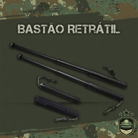 Comprar BASTÃO RETRÁTIL R 59 90 Panzer Brasil