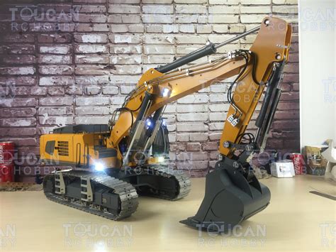 IN Stock HUINA RTR Kabolite K970 Metal RC Excavator Hydraulic 1 14