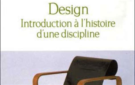 Livre Design Introduction L Histoire D Une Discipline