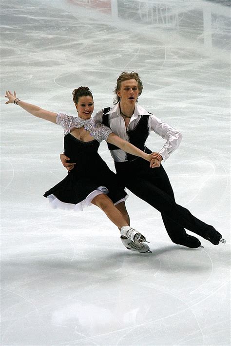 Royalty-Free photo: Man and woman performing ice skating dance | PickPik