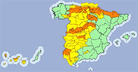 Aemet Eleva A Aviso Naranja Los Riesgos Por Lluvias En Toda La