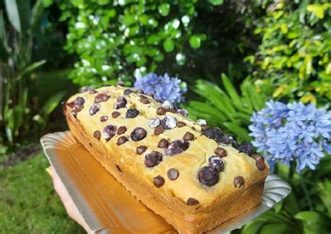 Budín De Arándanos Frutos Rojos Y Chips De Chocolate Receta De Chiara