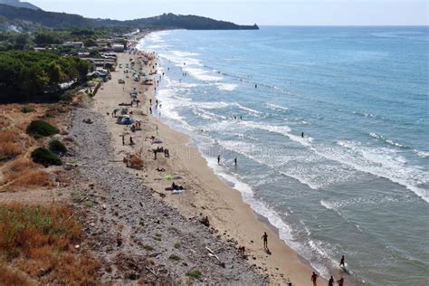 Gaeta Spiagge Della Piana Di Sant Agostino Stock Photo Image Of