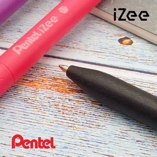 Pentel Izee Retractable Ball Point Pen Mm Mm Bx Bx