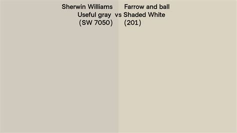 Sherwin Williams Useful Gray Sw 7050 Vs Farrow And Ball Shaded White